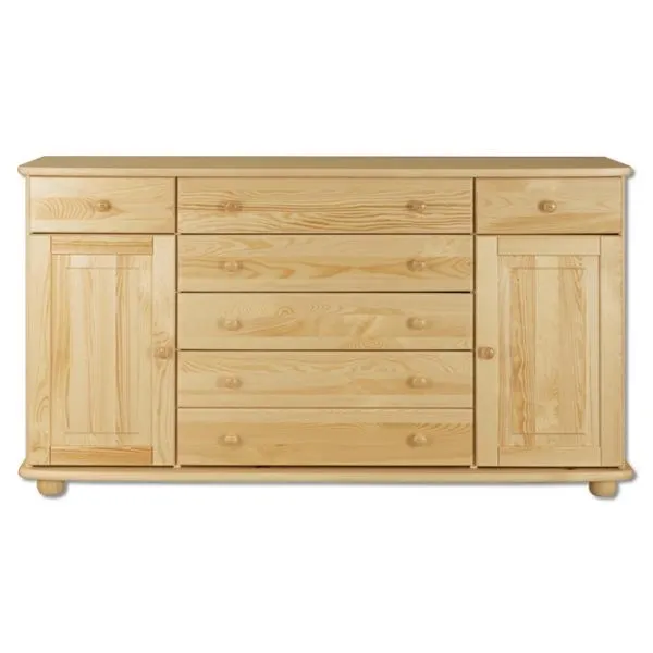 KD150 komoda S165 W92 G42 sosna orzech DREWMAX