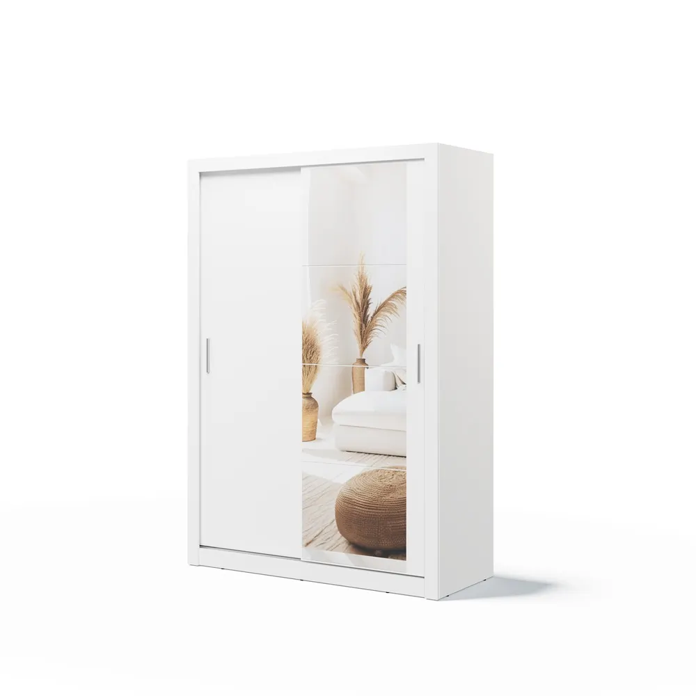 Szafa 2-drzwiowa ARTI AR-04 150cm biała