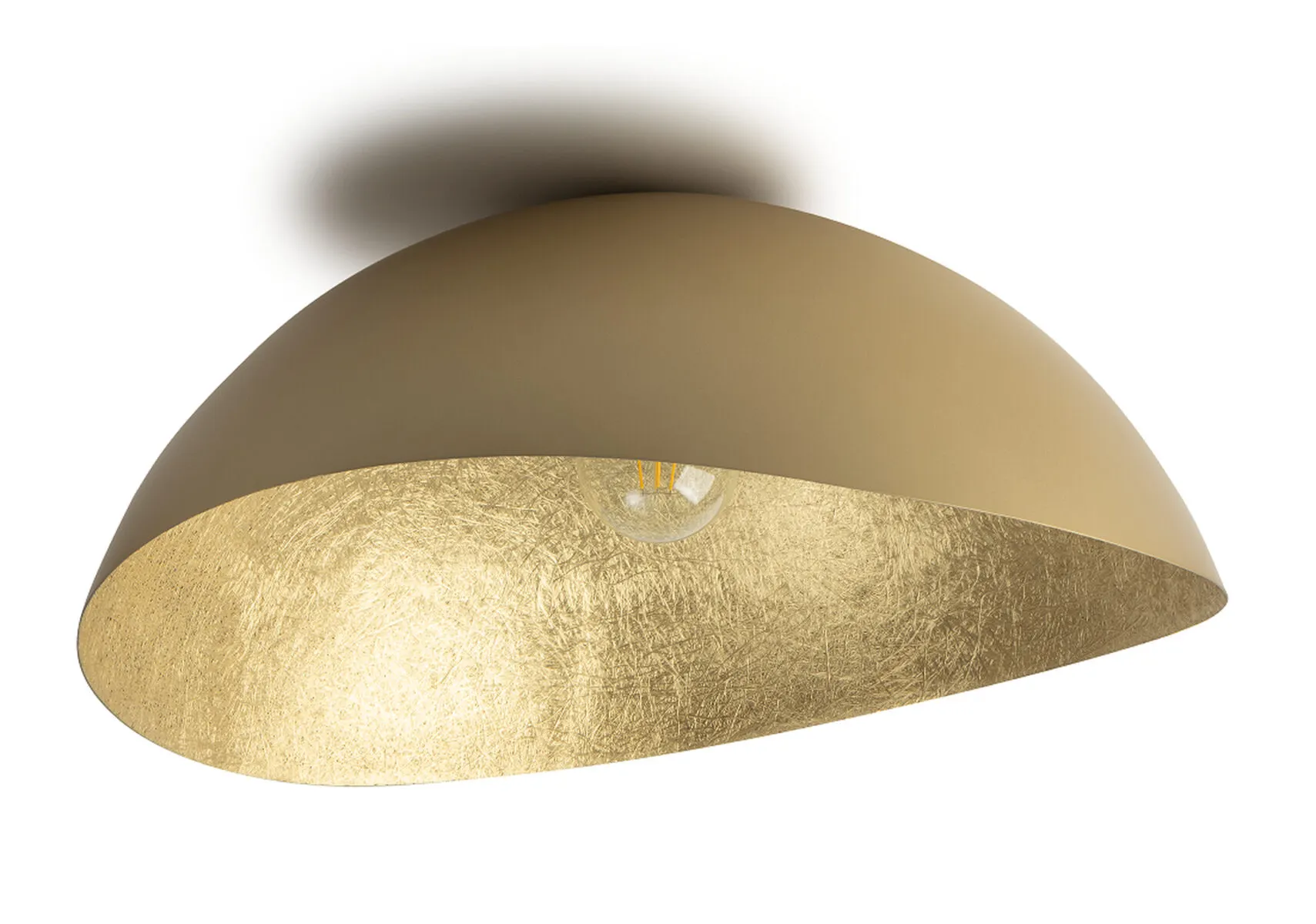 Lampa sufitowa/plafon SOLARIS XL złoty
