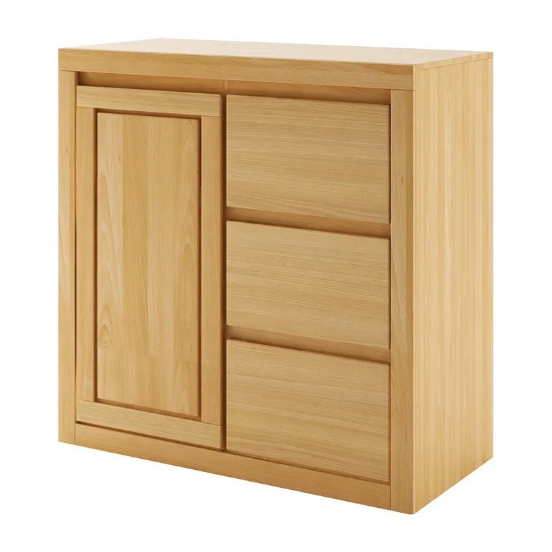 Komoda bukowa KD416 Naturalny DREWMAX — zdjęcie 2