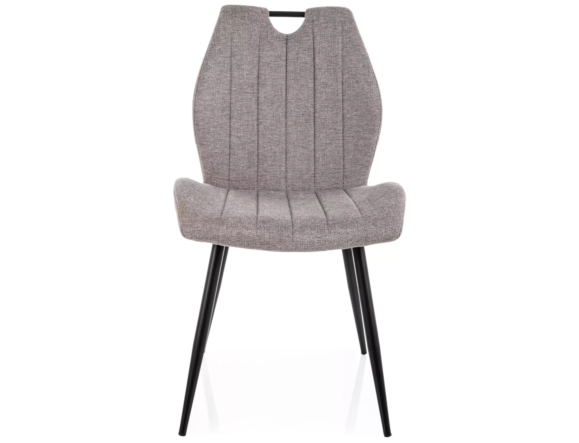 Krzesło ARCO BREGO szary czarny - ARCOBRCSZ