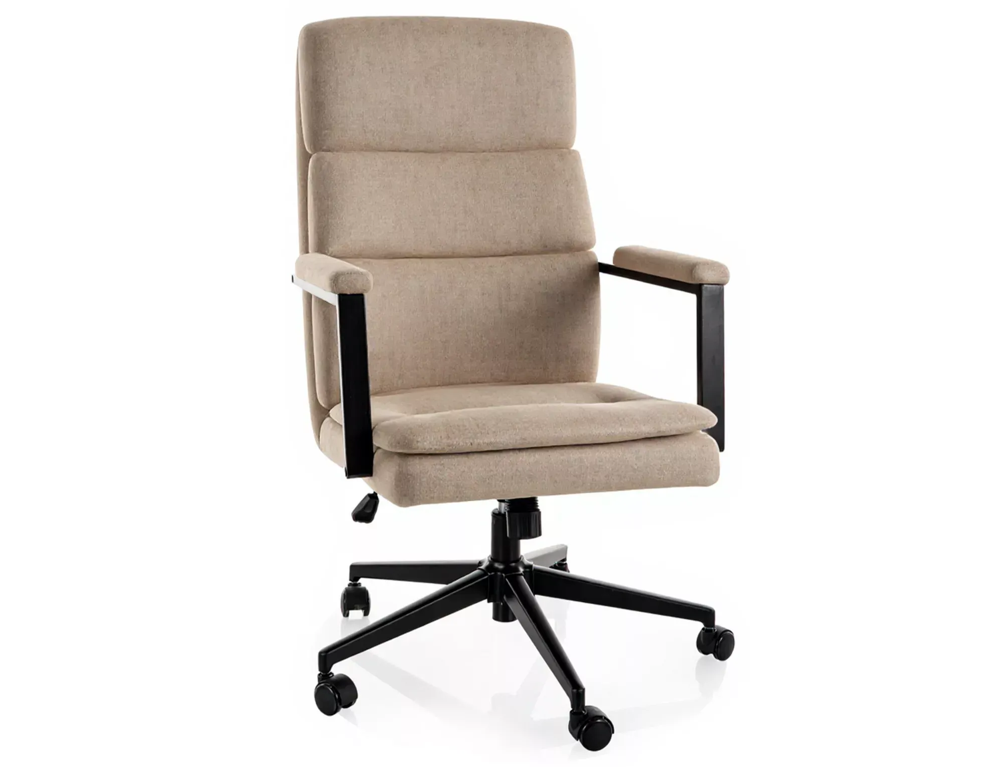 Fotel obrotowy Q-090 TAP. 260 ciemny beżowy