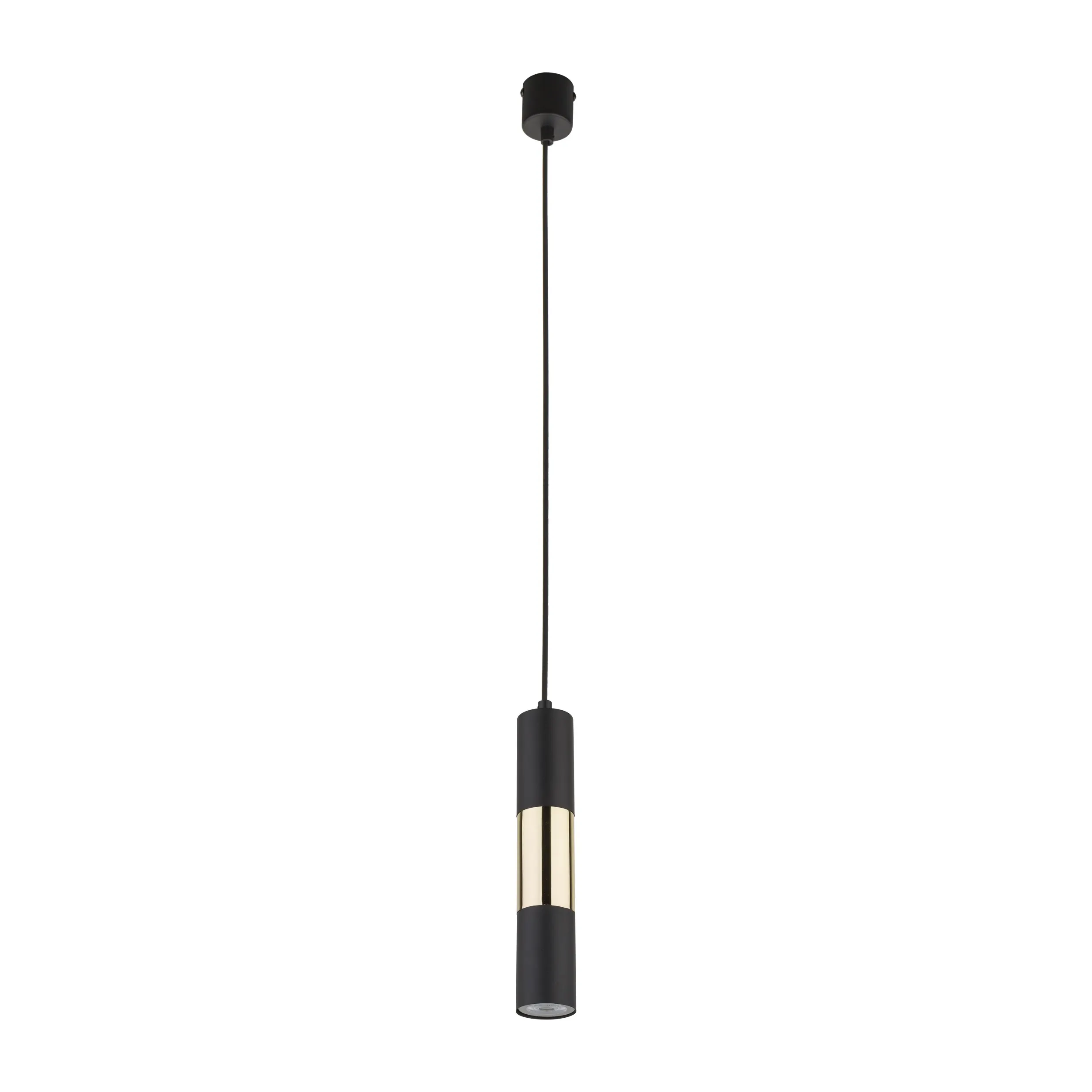 Lampa wisząca VIVIEN czarna złota 150x5cm