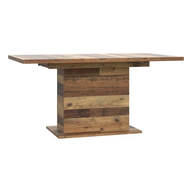 Stół rozkładany CLIF 90x160-200 cm- old wood vintage