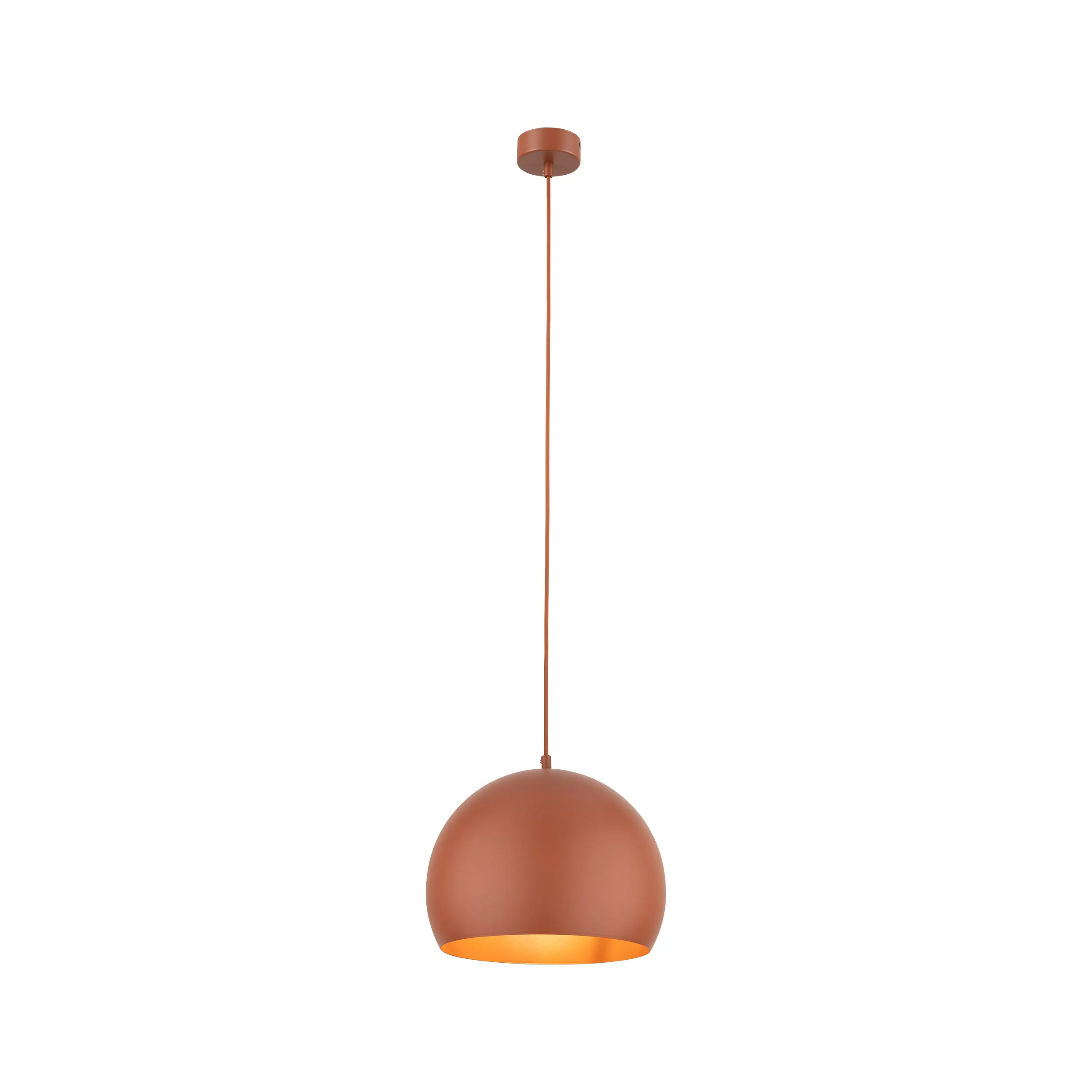 Lampa wisząca ZOE ceglana 160x27cm - TK_10175
