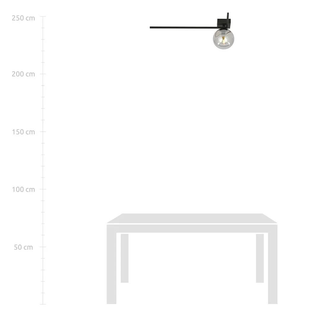 Lampa sufitowa IMAGO Czarny 1131/1F - 1131/1F