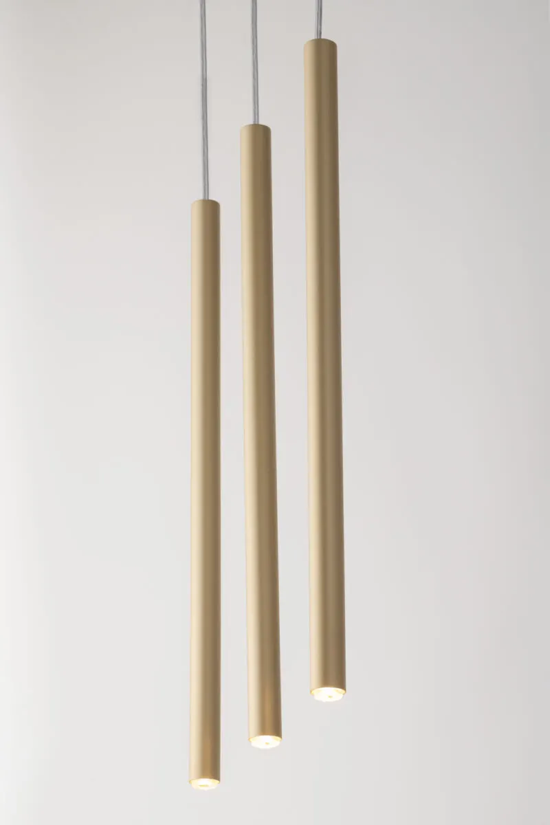 Lampa wisząca SOPEL 3 złota matowa - SI_33403