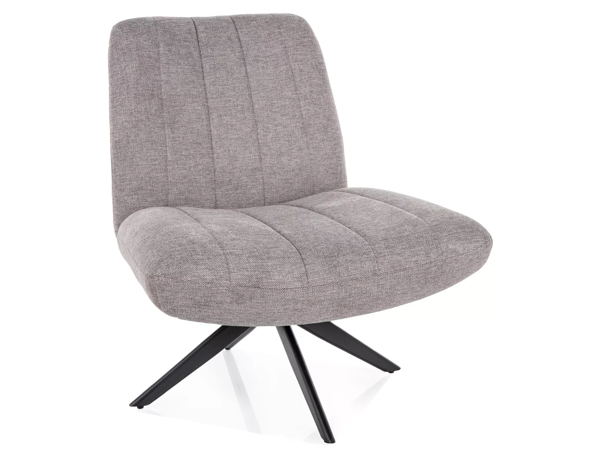 Fotel obrotowy ELENA BREGO szary/czarne nogi Fotel obrotowy ELENA BREGO szary/czarne nogi