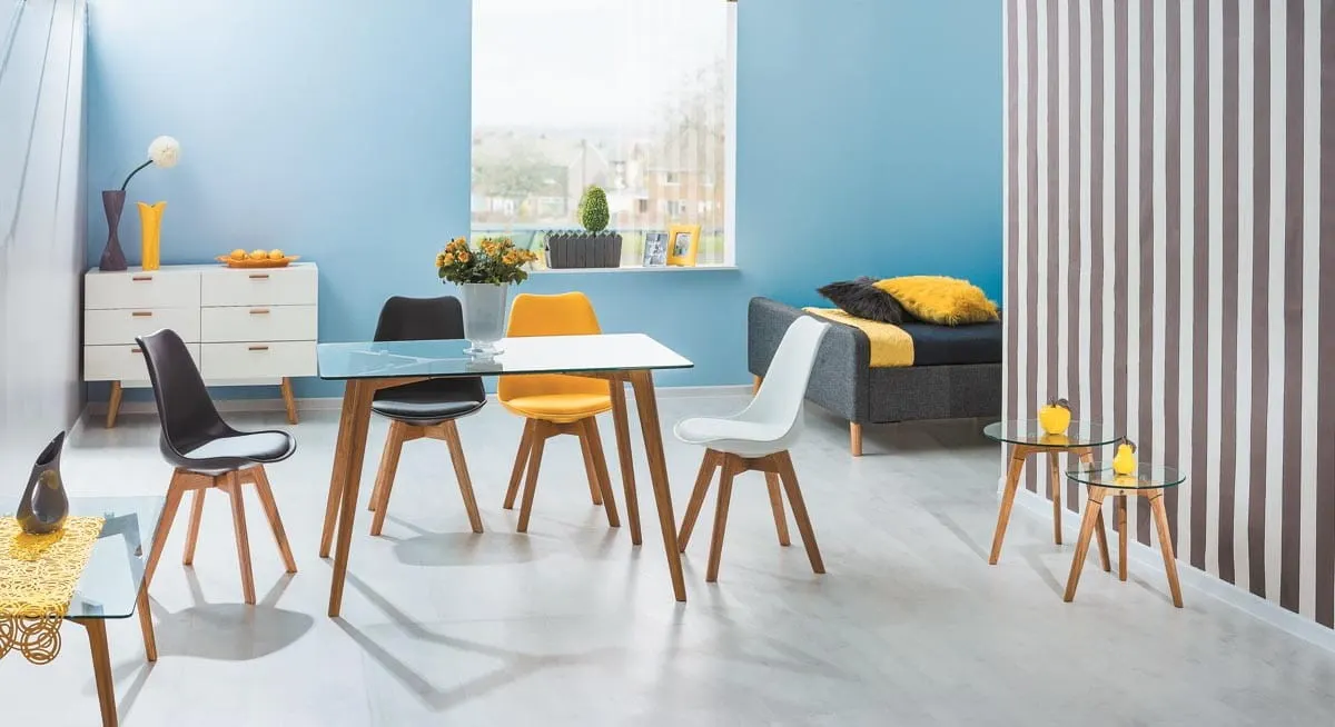 Krzesło KRIS drewniane czarne/buk Signal - KRISBUCS