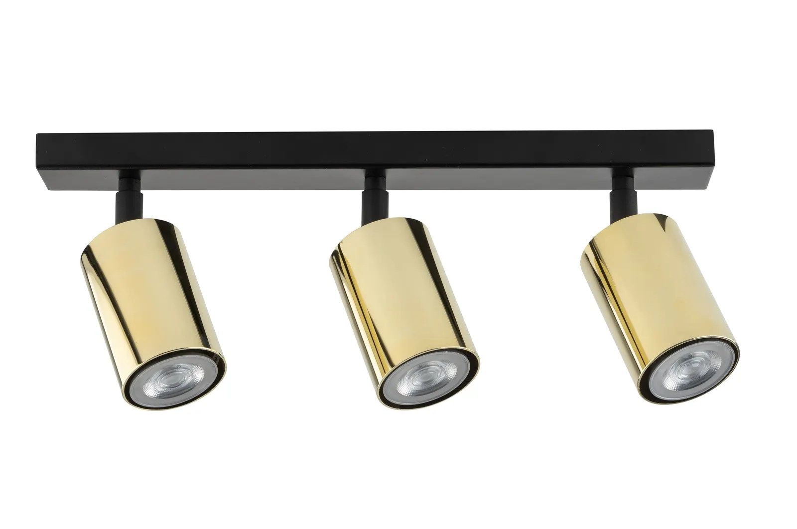 Lampa sufitowa ZOOM 3 czarny mosiądzowany