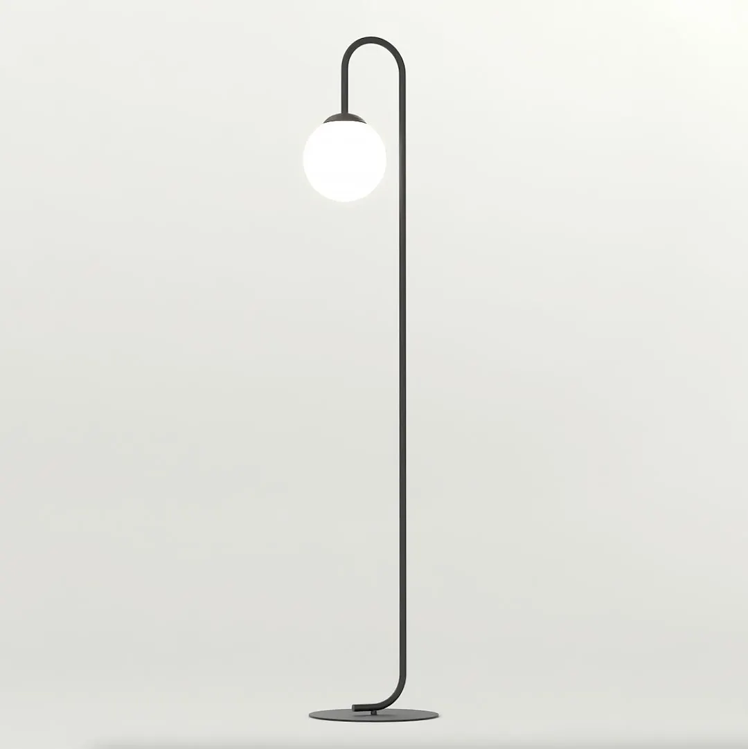 Lampa podłogowa FLOR LP1 czarna