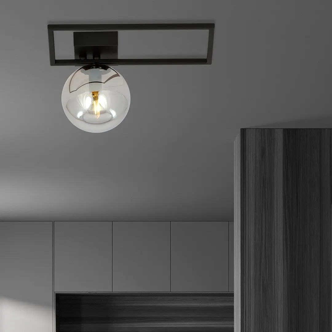 Lampa sufitowa IMAGO 1D czarny grafitowy — zdjęcie 5