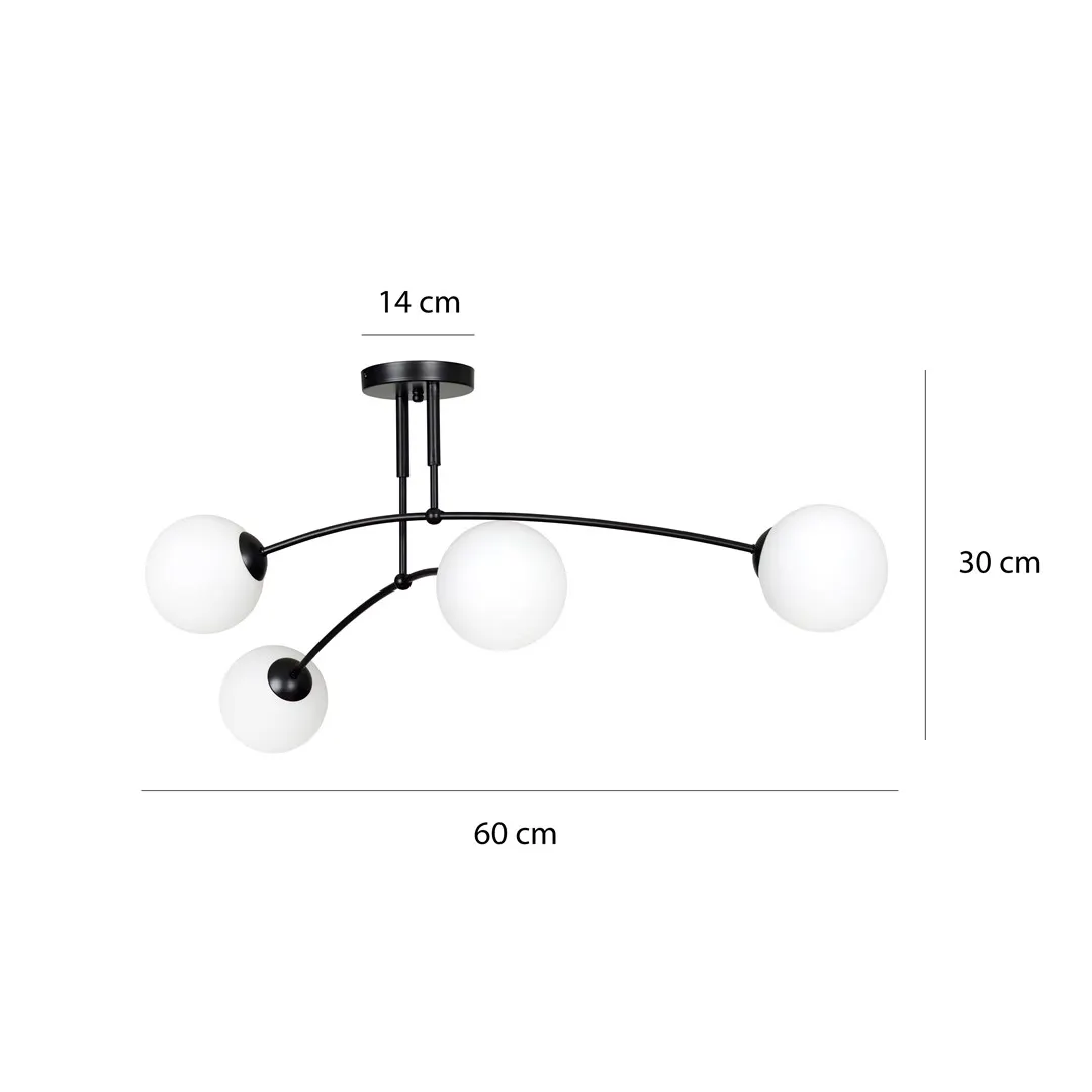 Lampa sufitowa PREGOS 4 biały — zdjęcie 7
