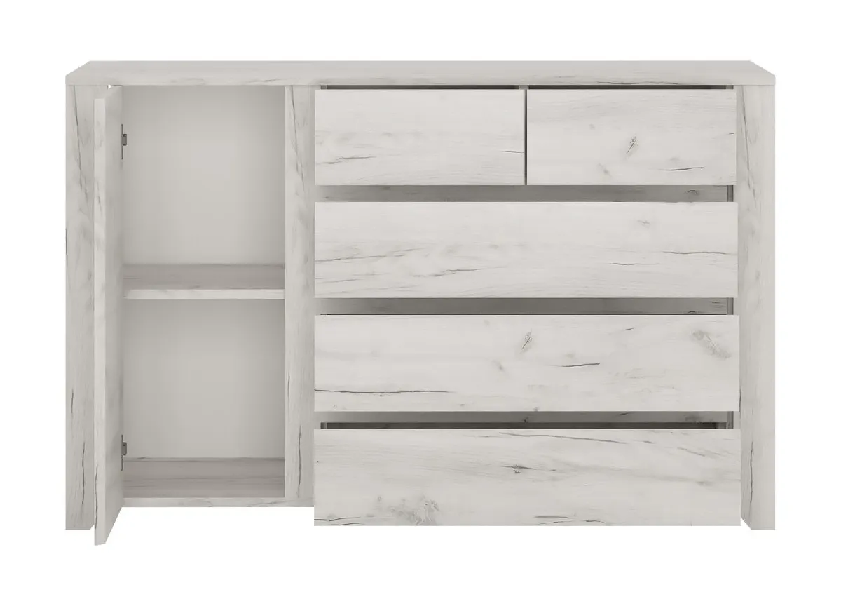 Komoda młodziezowa z szufladami i szafką ANGEL 41 - 6001091000009