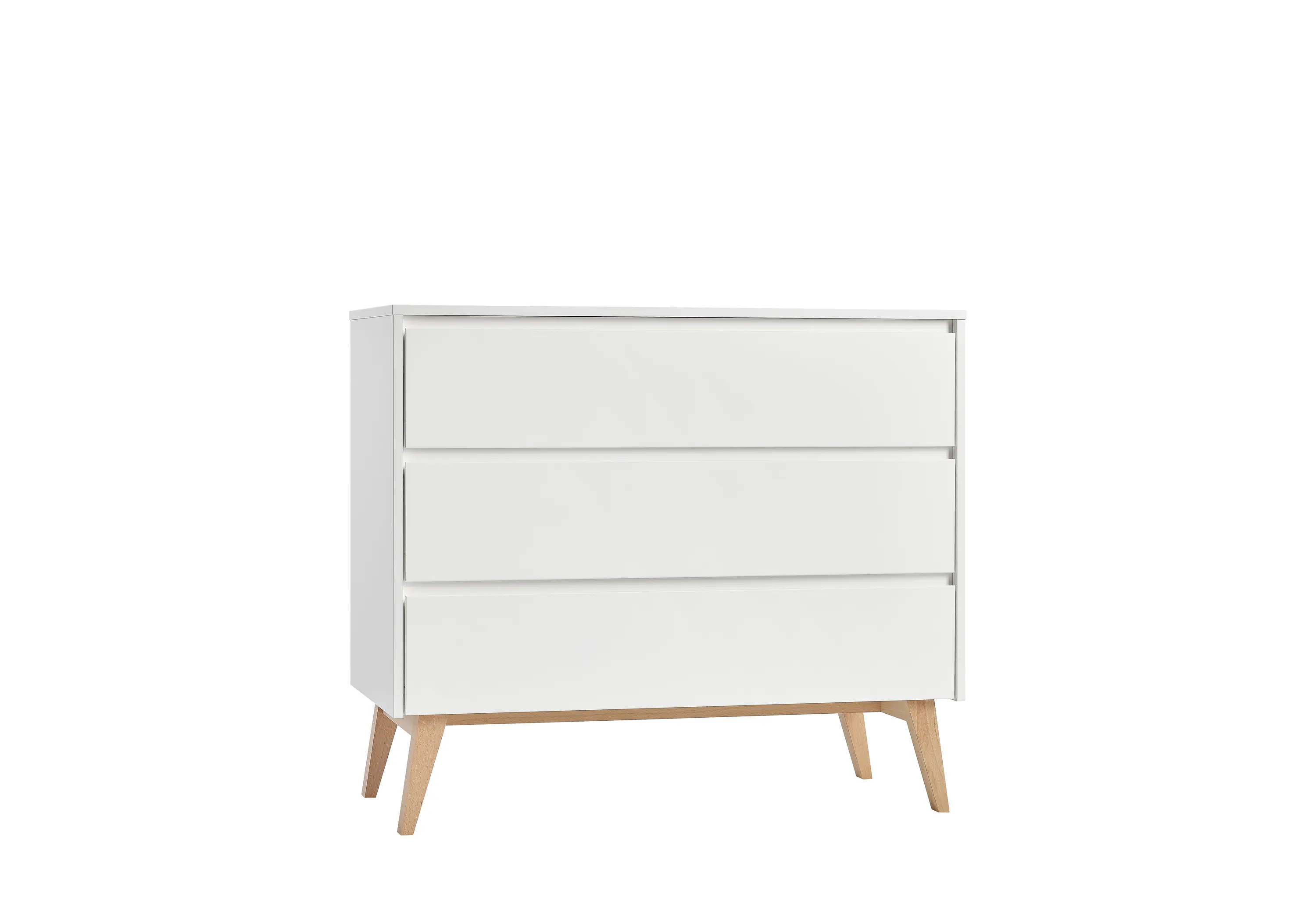 Komoda z szufladami SWING 100 cm biała