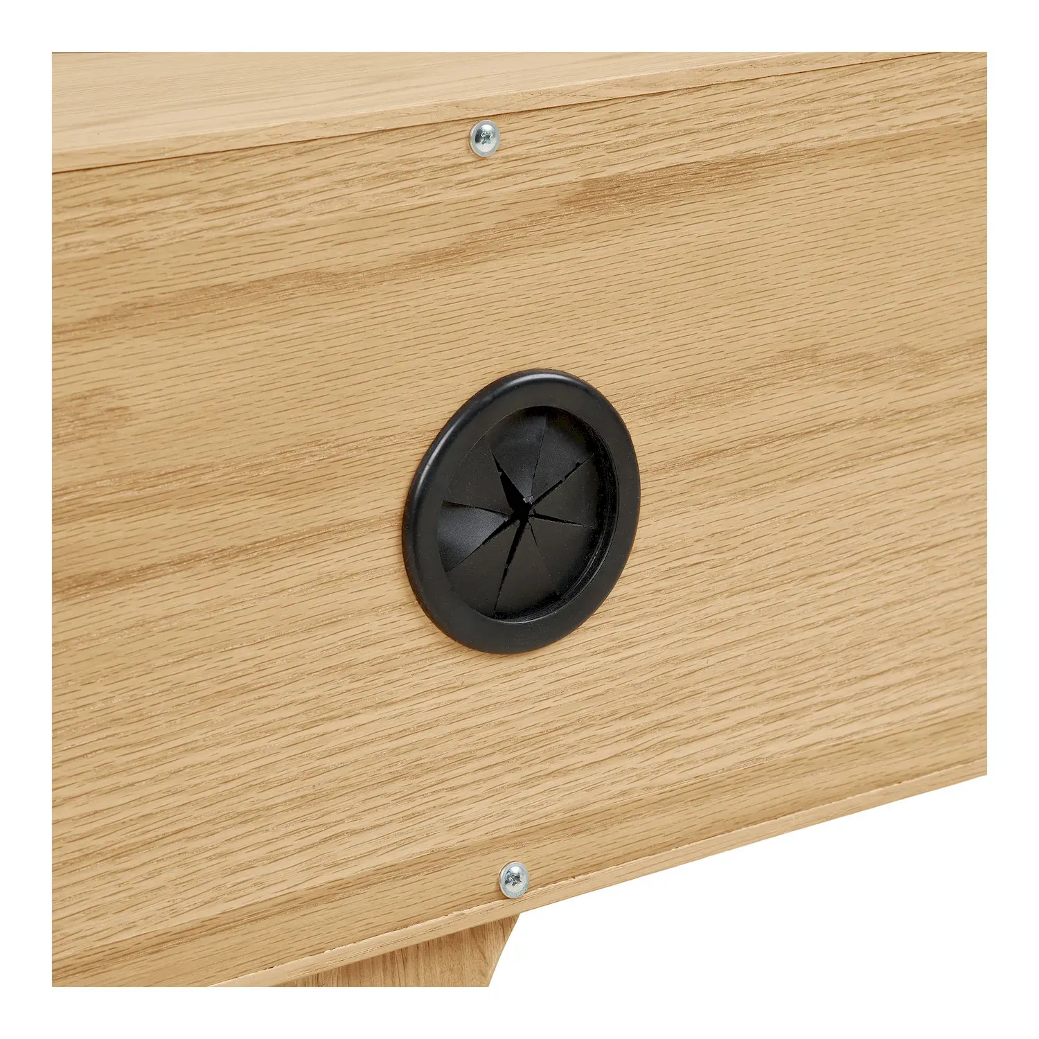 Szafka RTV drewniana 2-drzwiowa z 1 szufladą DARWIN 180cm naturalny - 3201020