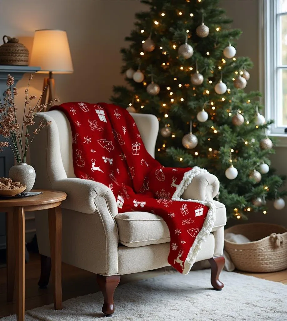 Koc polarowy SHERPA 054 150X200 PC czerwony - FARO_29706