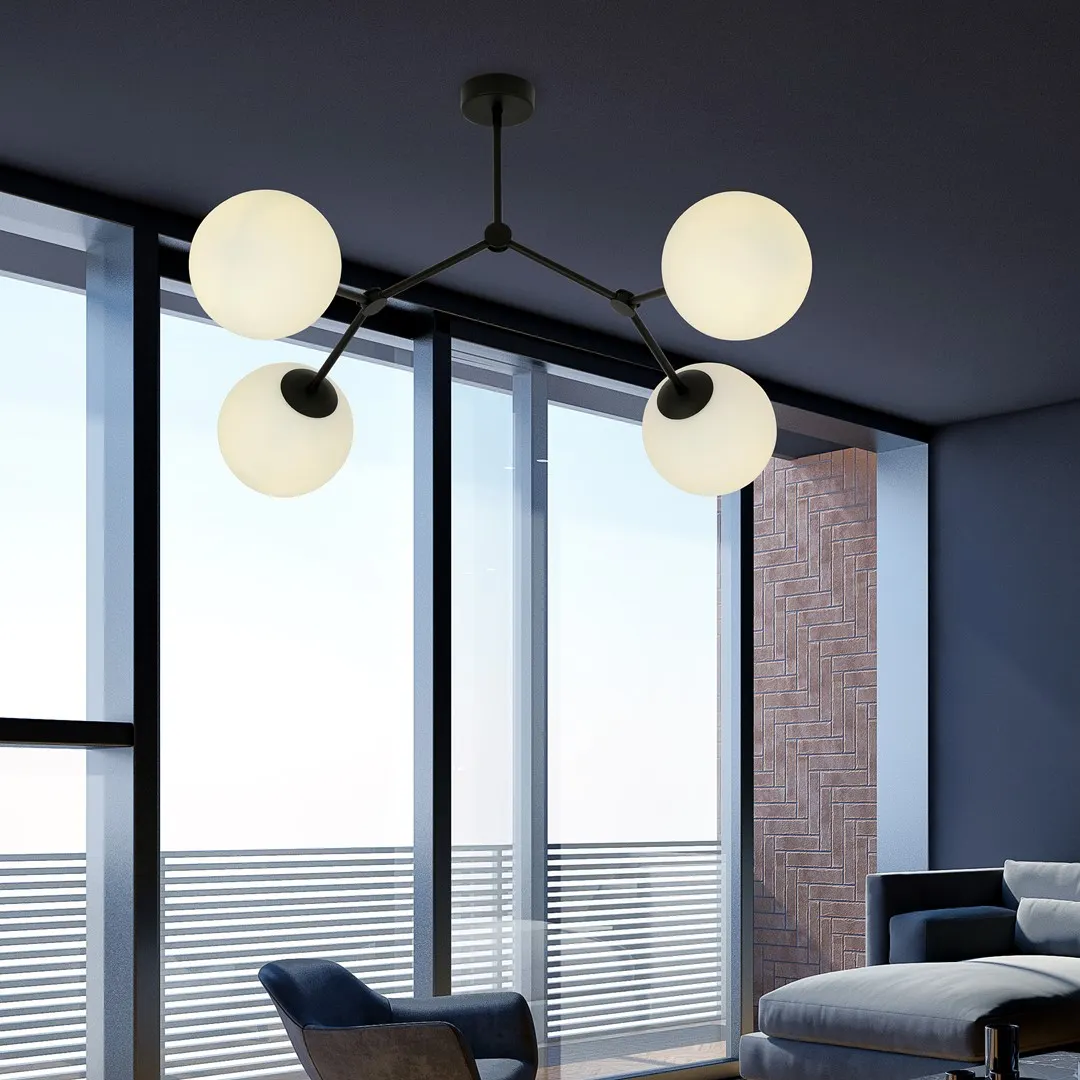 Lampa sufitowa SPACE Czarny 1133/4 - 1133/4