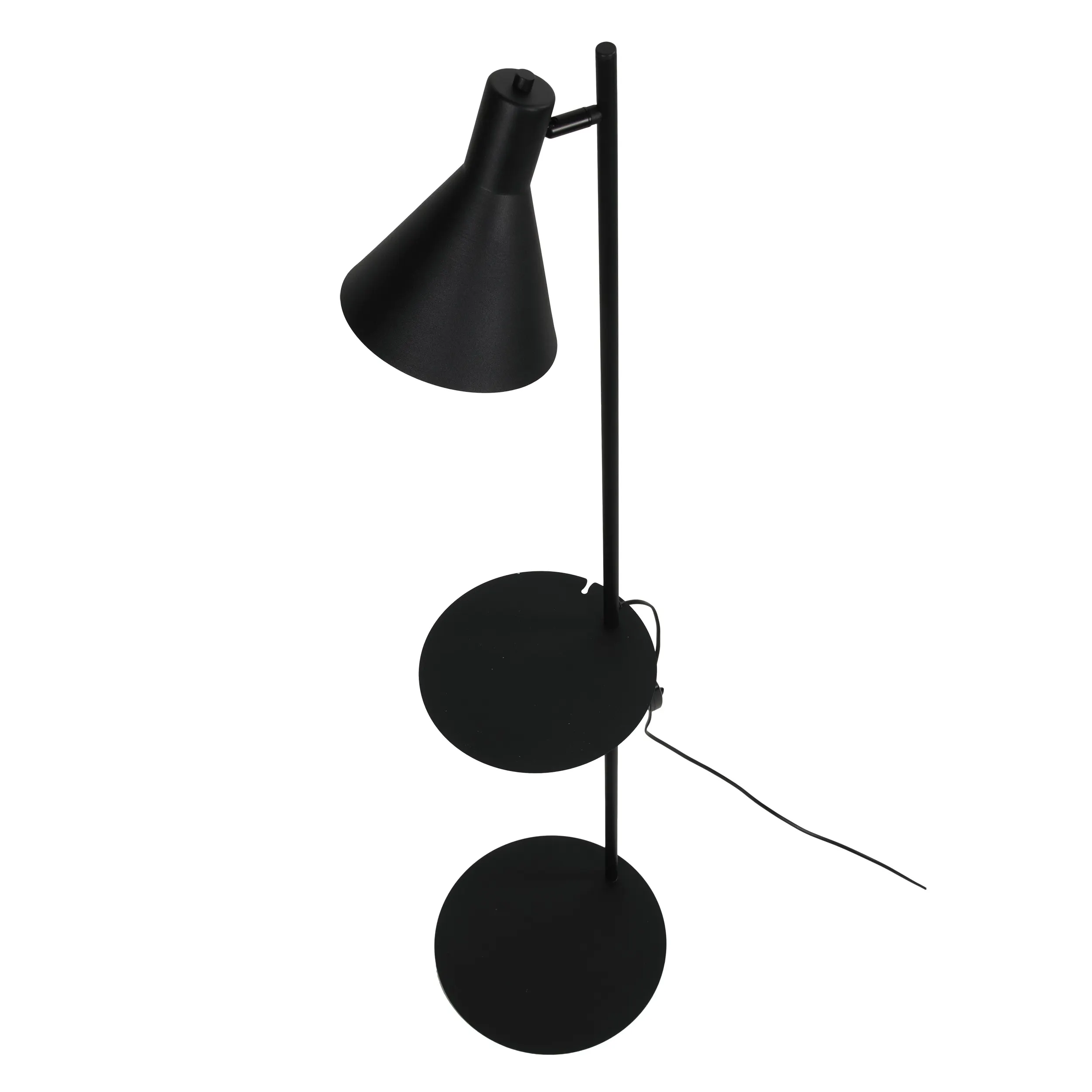 Lampa podłogowa JUMP metalowa z podstawką włącznikiem w przewodzie regulowana 138x30cm - TK_5864