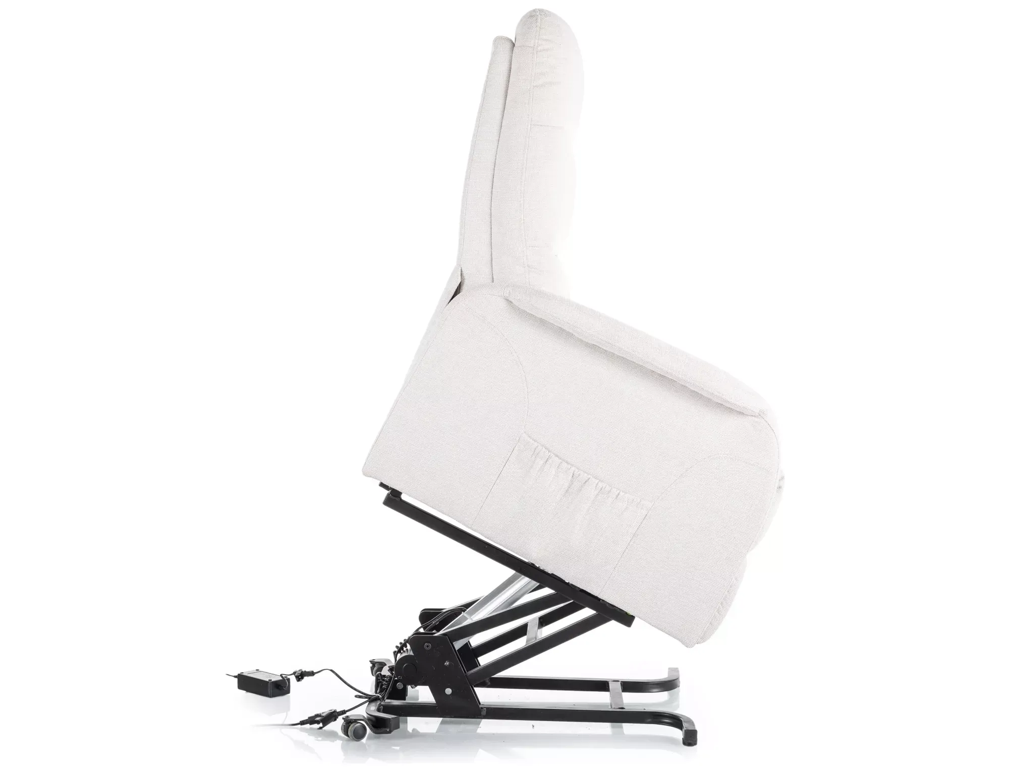 Fotel elektryczny masujący JUPITER M BREGO z funkcją pionizacji jasnobeżowy - JUPITERMBRJBE22