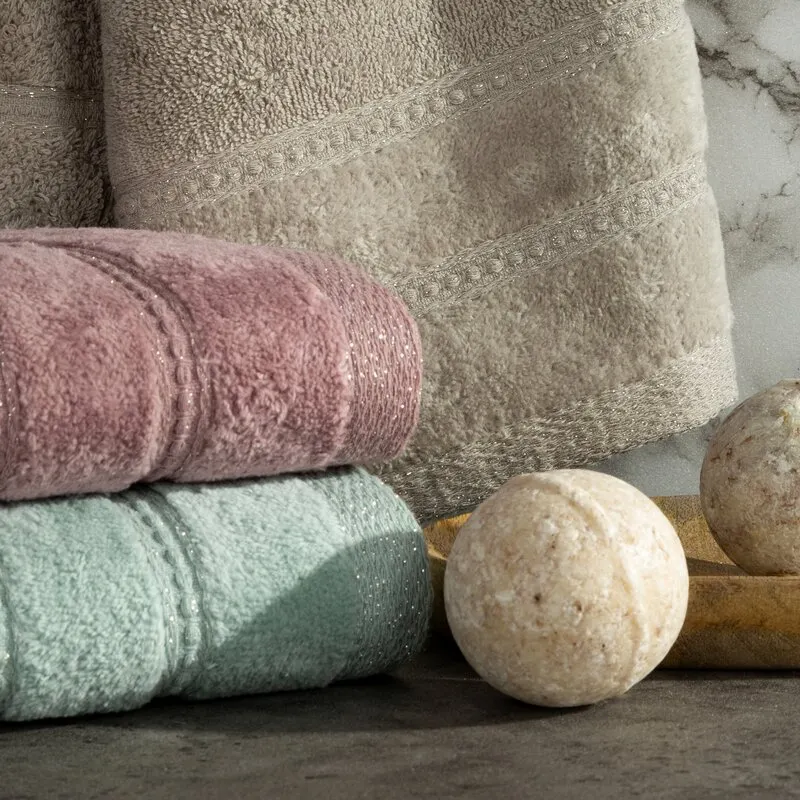 RĘCZNIK GLORY4 (02) 70 X 140 CM BEŻOWY - EU_439651