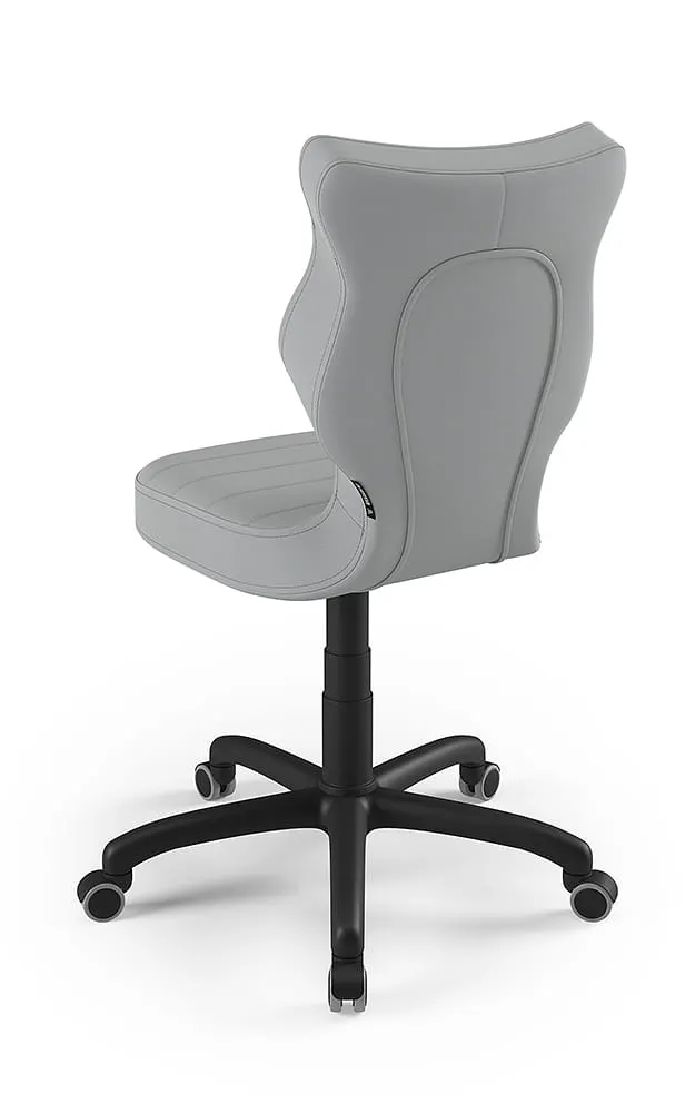 Krzesło młodzieżowe Petit Czarny Velvet 03 rozmiar 5 - NA-A-5-B-A-VT03