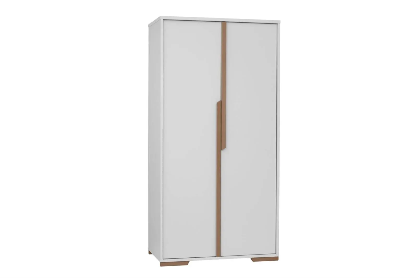 Szafa 2-drzwiowa SNAP 99x195 biała Szafa, Meble, Szafka, Lodówka