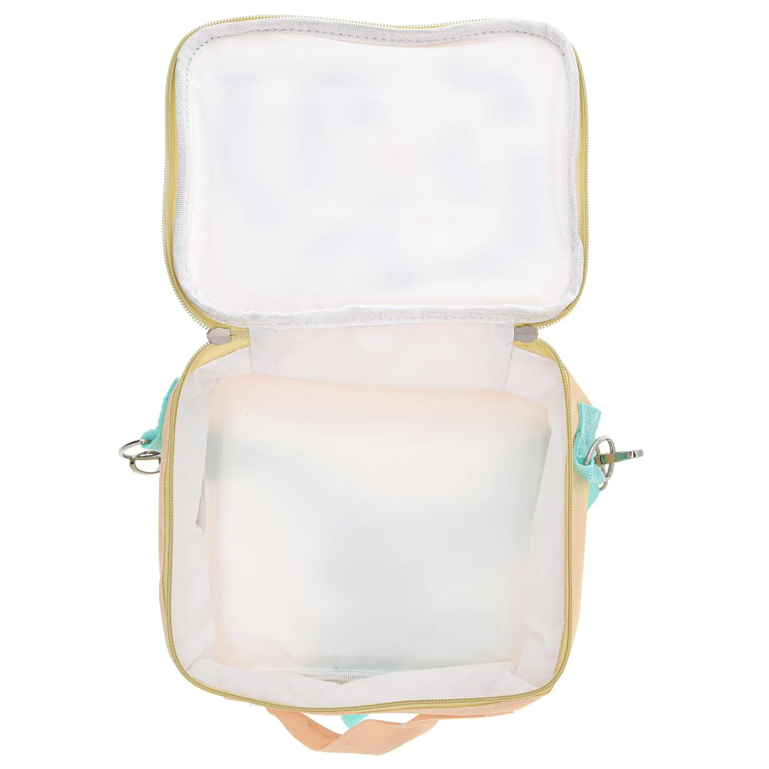 toaletka, etui, torba podręczna, zapięcie ZIP, kolor pastelowy
