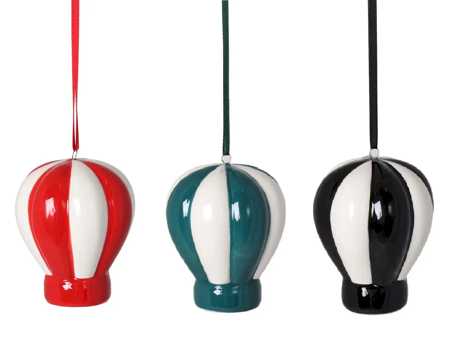 Zawieszka ceramiczna BALON 3 sztuki wielokolorowe Zawieszka ceramiczna BALON 3 sztuki wielokolorowe