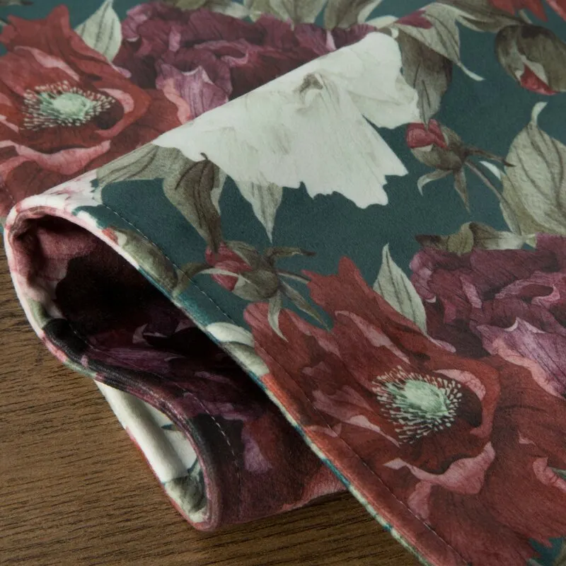 Podkładka dekoracyjna na stół VELVET 2 30X40 CM ZIELONY - EU_415639