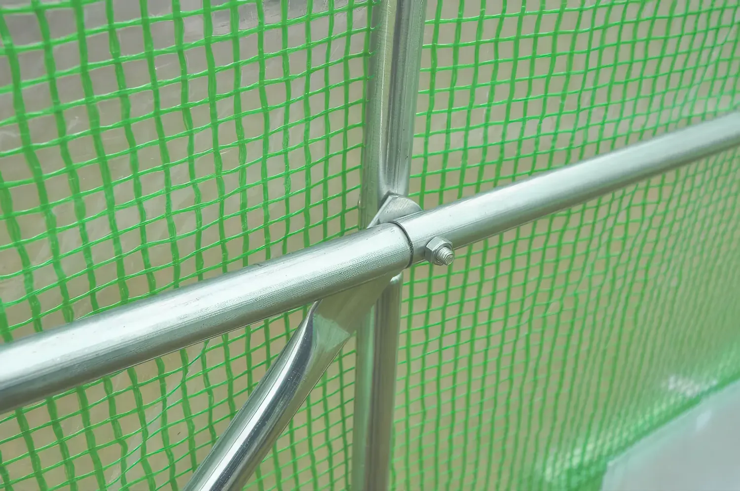 Tunel foliowy CULTIVO 2x3.5x2m (7m2) 3 sekcje zielony - FG001387