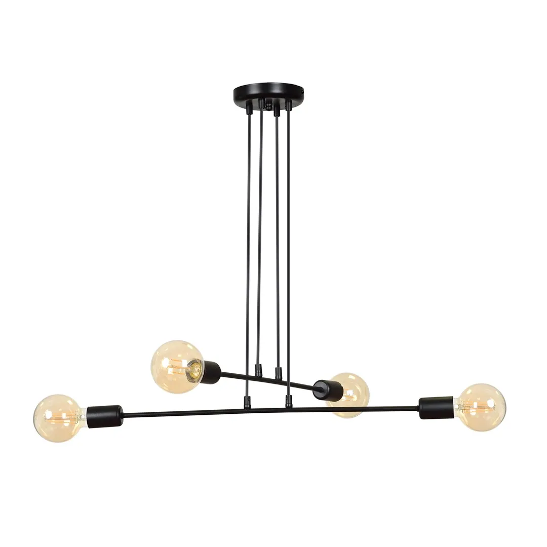 Lampa wisząca MULTIPO Czarny 696/4 Lampa wisząca MULTIPO Czarny 696/4