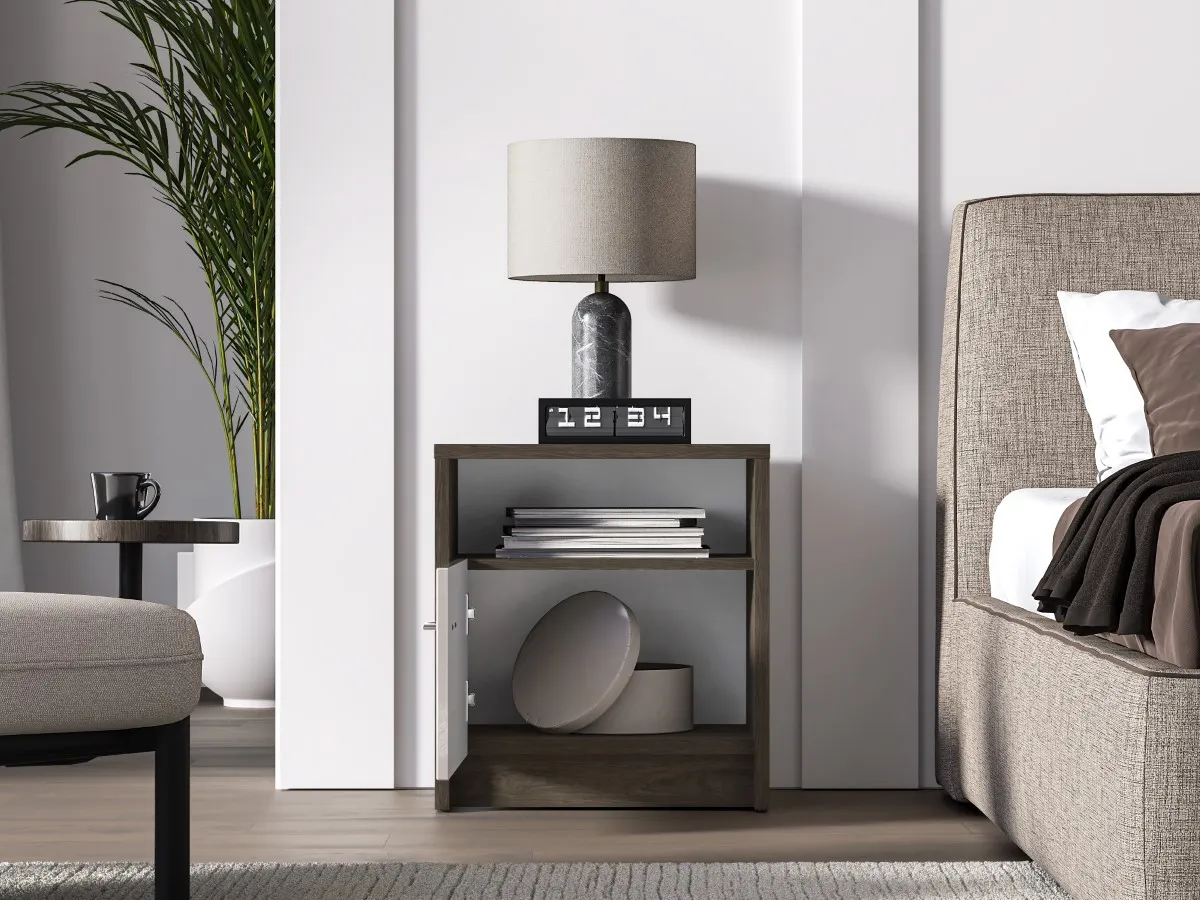 Szafka nocna z wnęką AVANTE 50x55 kaszmir dąb Windmill - 1AVAN08-001