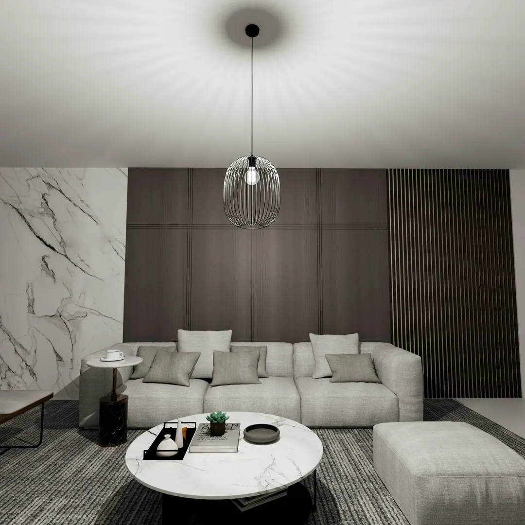 Lampa wisząca ONYX 1 czarny — zdjęcie 4