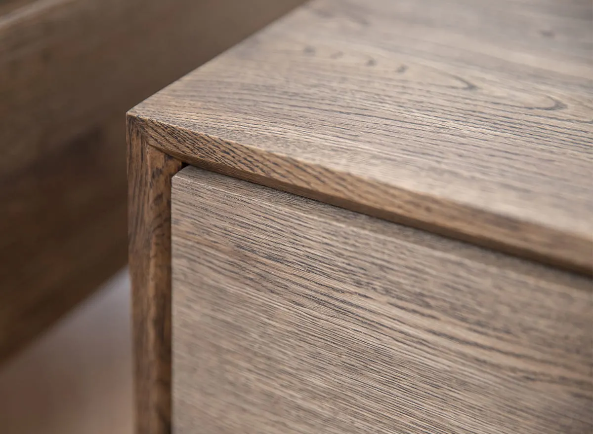 Szafka nocna dębowa wisząca dąb dymiony Adria - PRHADRIA02DD