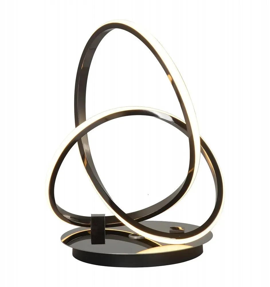 Lampa stołowa BANDOL LED czarny chrom