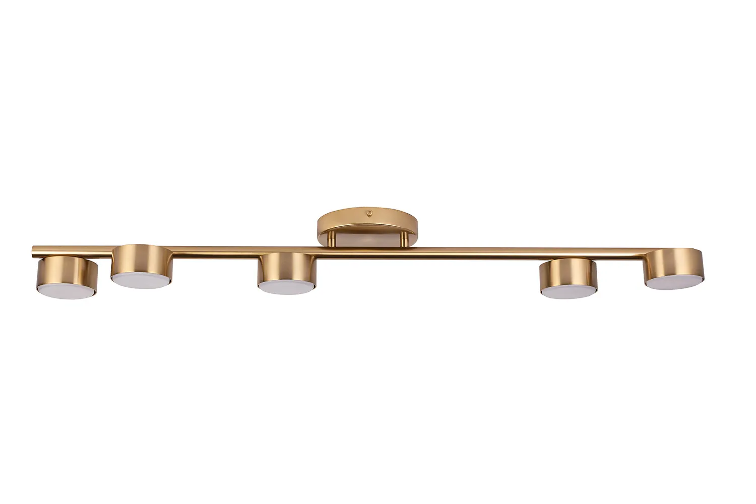 Lampa sufitowa/plafon PUNTO 5 złoty