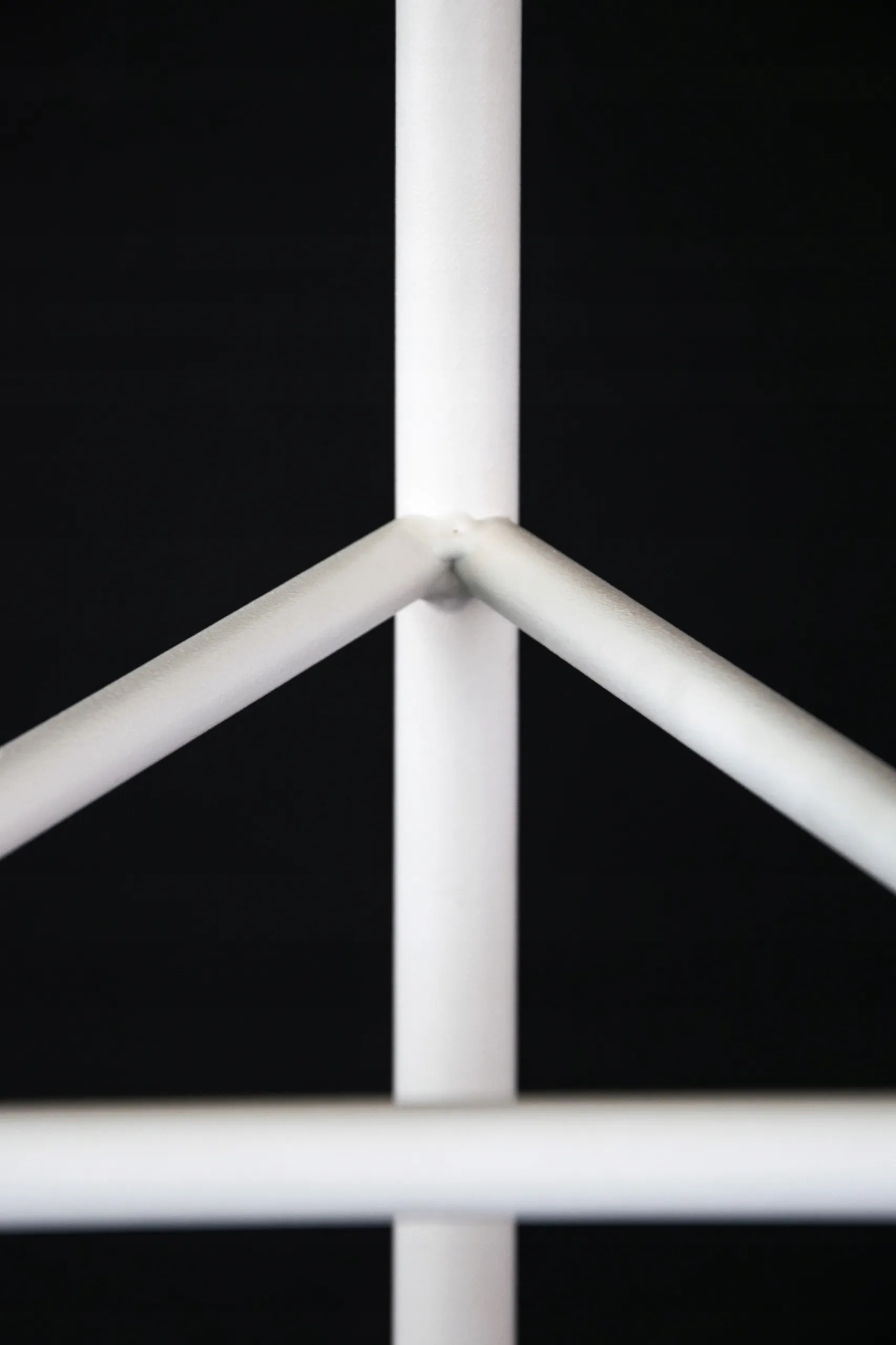 Kwietnik-stojak na donice METZ M metalowy biały - LD_TZ000149