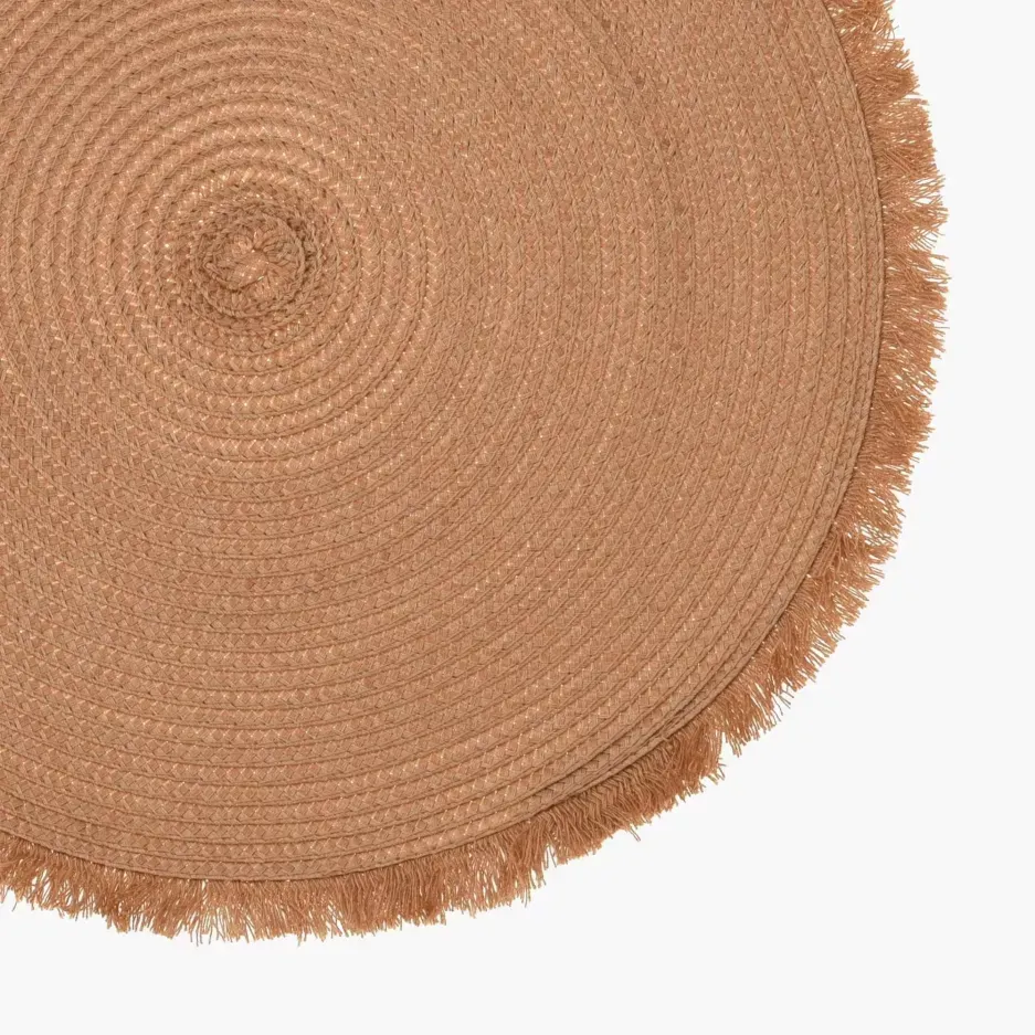 Podkładka okrągła DUKA DAGLIG 35 cm karmelowa — zdjęcie 2