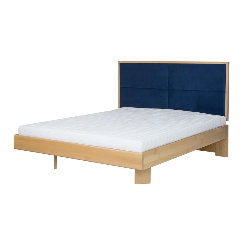 Łóżko bukowe 140x200 LK188 Naturalny DREWMAX Łóżko bukowe 140x200 LK188 Naturalny DREWMAX