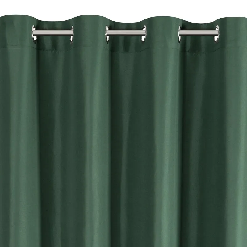 ZASŁONA GOTOWA ADARI 140 X 250 CM CIEMNOZIELONY - EU_457119