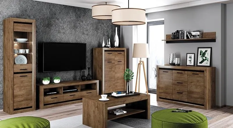 Komoda BALTICA 09 dab lefkas ML Meble - 1BALT0901-002