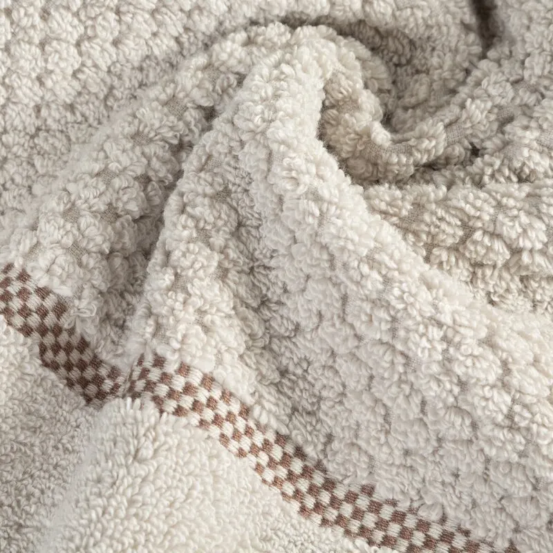 RĘCZNIK CALEB (12) 50 X 90 CM BEŻOWY - EU_434538