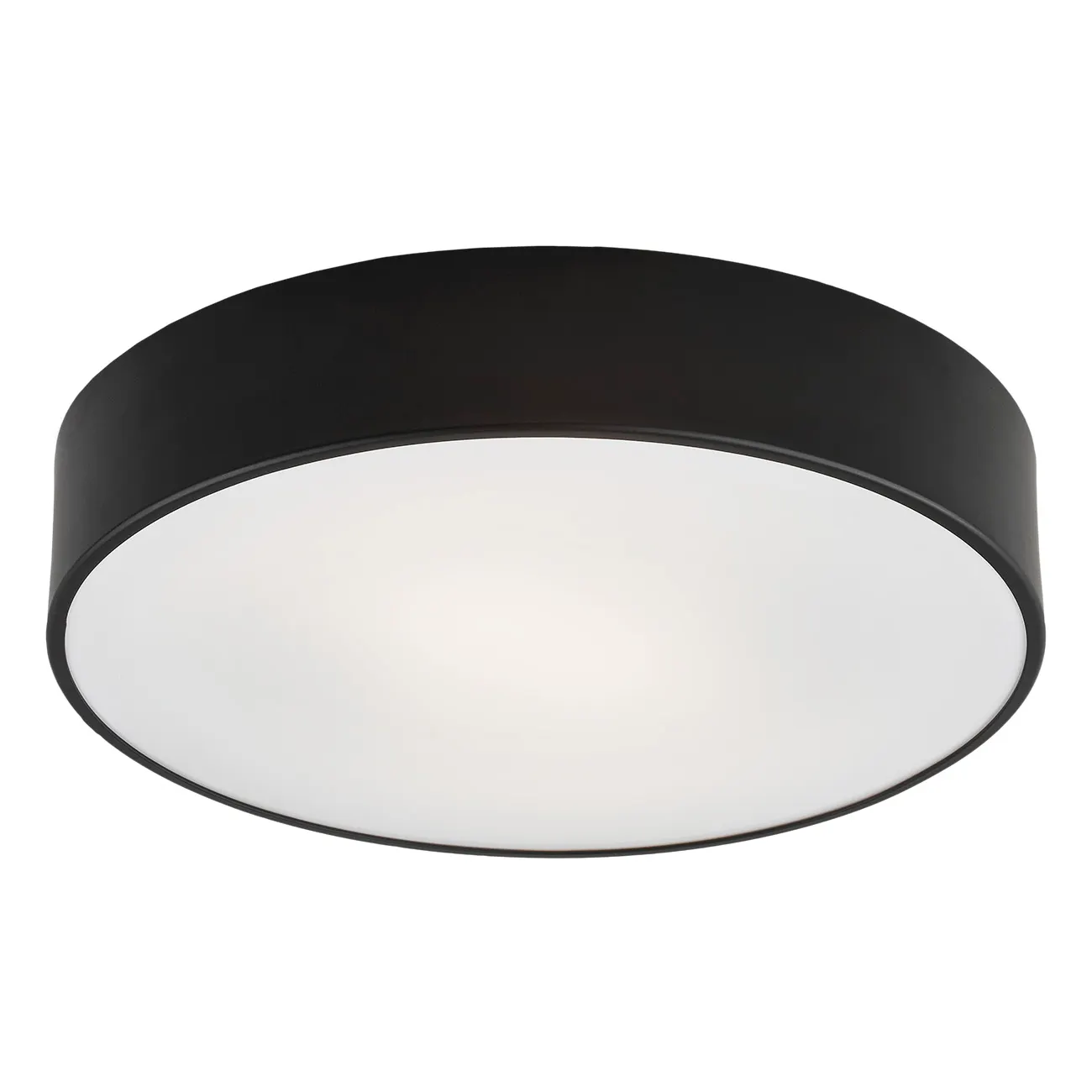 Plafon DARLING LED 22W okrągły czarny bialy 25cm