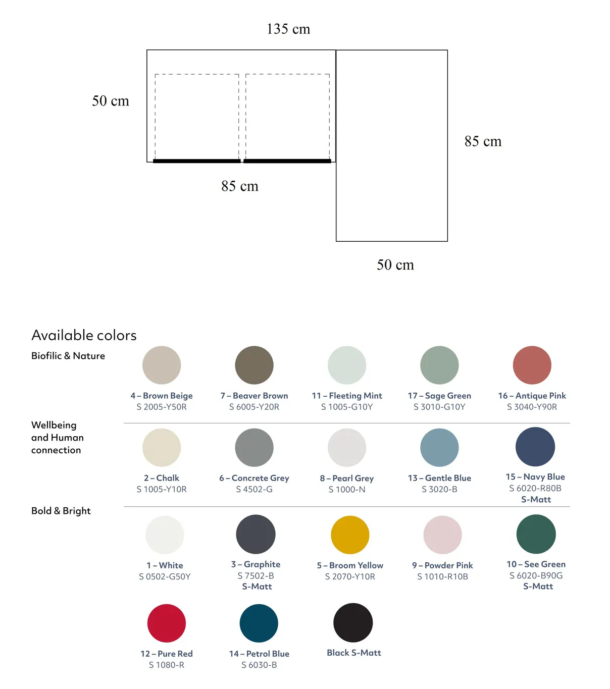 Biurko narożne z szufladami LUKA prawostronne 135x85 czarny blat/nogi kolor dąb - RGB_CDLUK2BLK_OAK_R