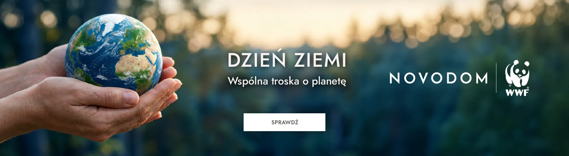 globes, earth, earth with hands, environment, WWF banner