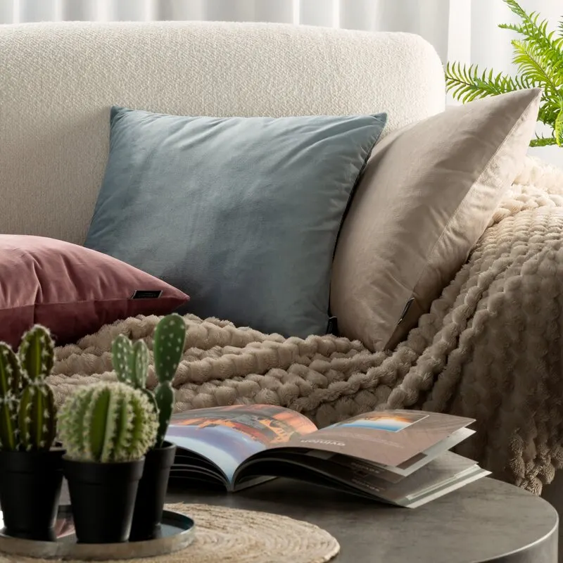 POSZEWKA MADIE 2 45 X 45 CM CIEMNORÓŻOWY - EU_450936