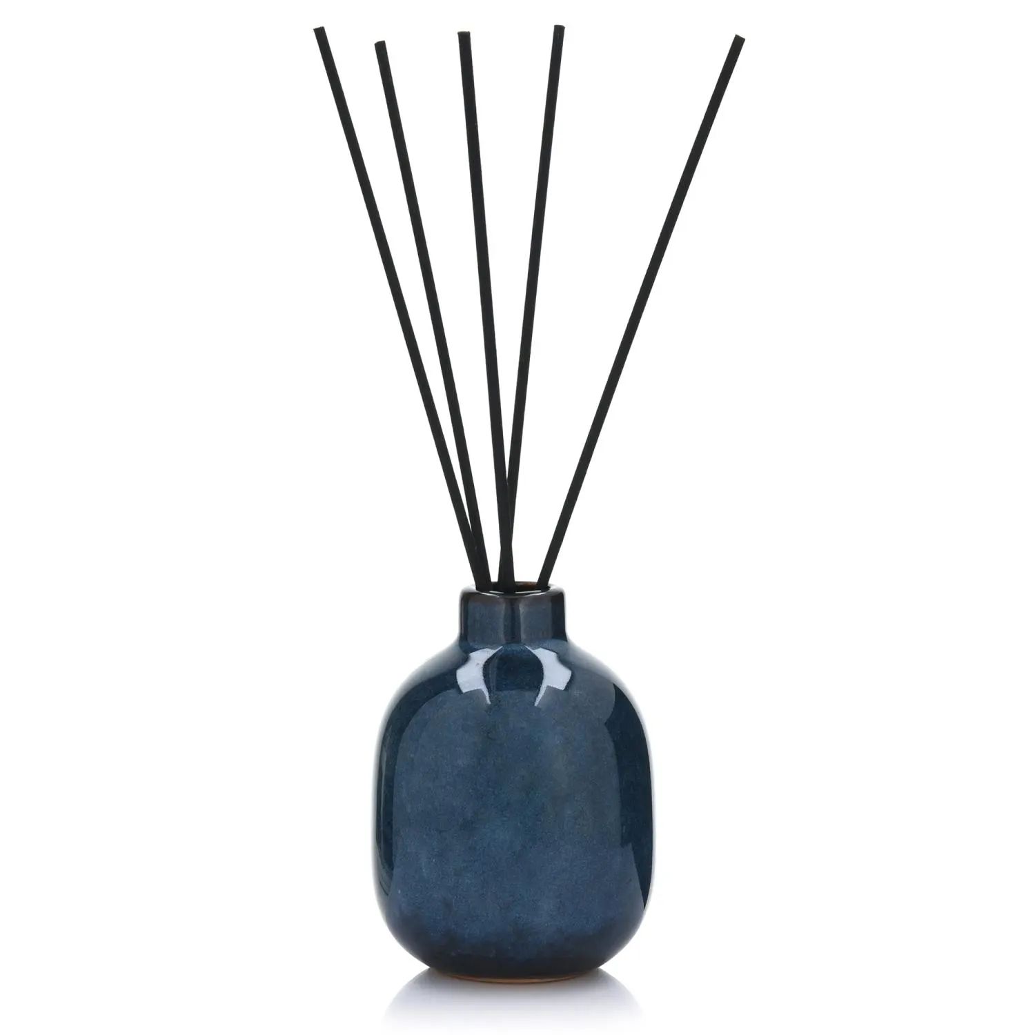 image reeds, diffuser, blue, glass, aroma diffuser