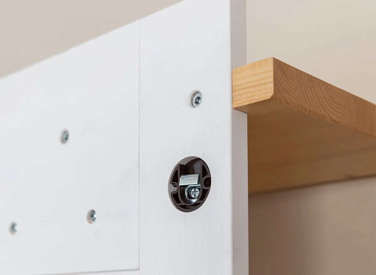 Panel z wieszakiem MARONE ELITE - biały, złocisty - PLMEL28