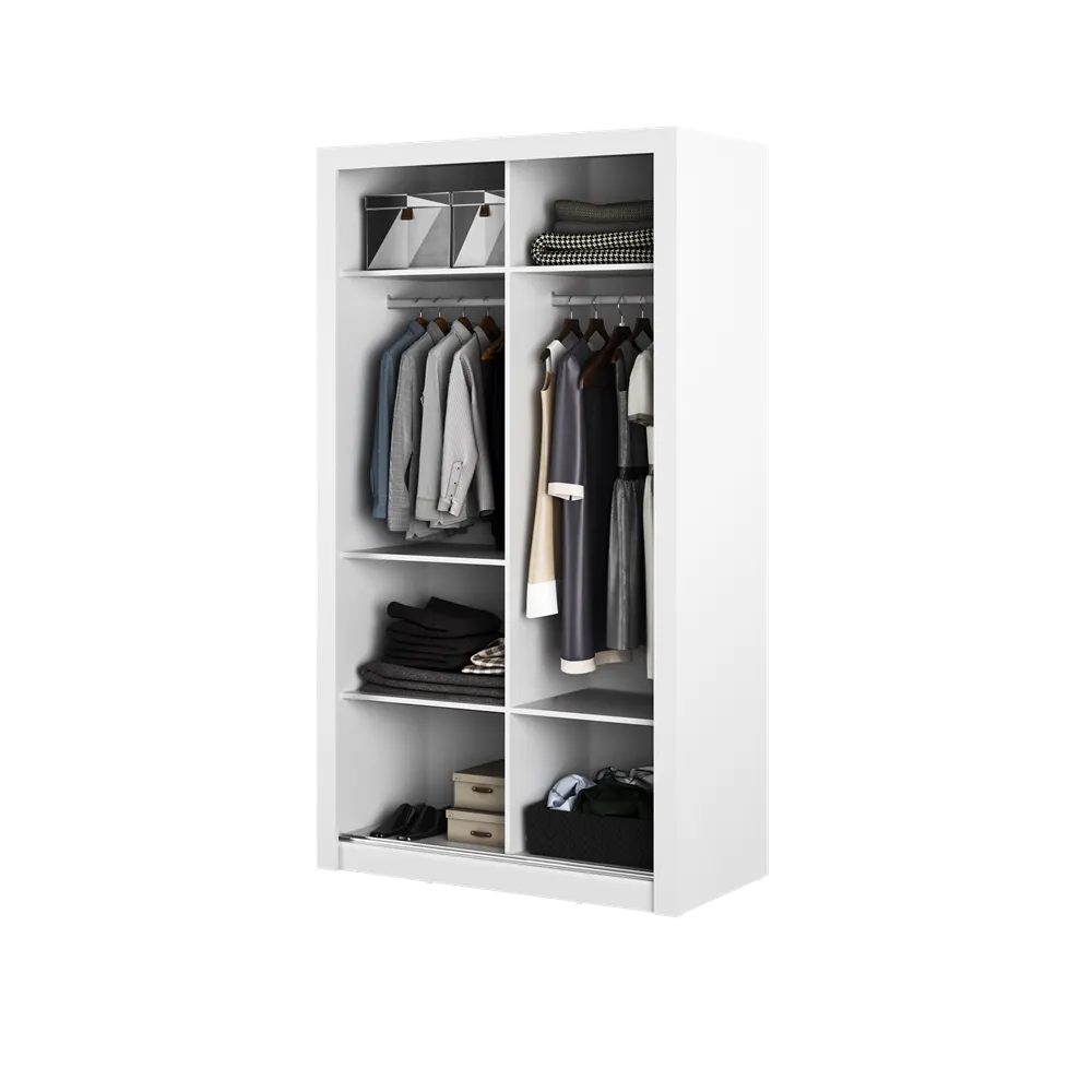 Szafa 2-drzwiowa ARTI AR-19 120cm biała - AR19BI